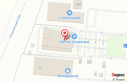 Гипермаркет Магнит Семейный на Московской улице на карте