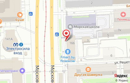 Салон красоты Chicago на Московском проспекте, 166 на карте