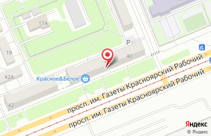 Магазин автозапчастей Поворот в Ленинском районе на карте