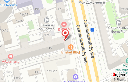 Editpress на Смоленском бульваре на карте
