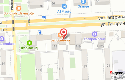 Магазин одежды на ул. Гагарина, 115б на карте
