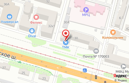 Магазин инструмента и оборудования ТМК на Петербургском шоссе на карте