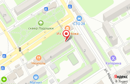 Торгово-монтажная фирма ИнтерОкна на улице Колотилова на карте