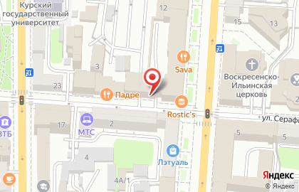 Автошкола Престиж на улице Ленина на карте
