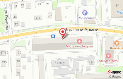 Центр современной психотерапии и психологического консультирования Интегро в Красноярске на карте