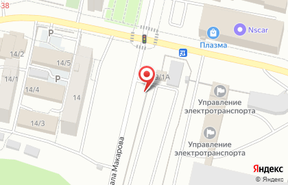 Автомойка Prestige на улице Адмирала Макарова на карте