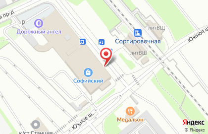 Киоск по продаже свежей выпечки из тандыра в Санкт-Петербурге на карте
