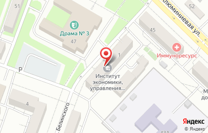 Центр недвижимости Метражи на карте