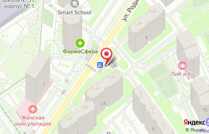 Киоск печатной продукции в Москве на карте