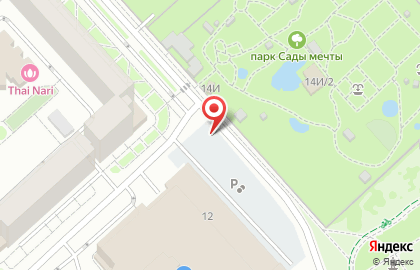 Автостоянка в Красноярске на карте