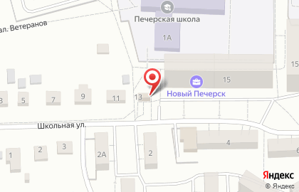 Продуктовый магазин Колибри на Школьной улице на карте