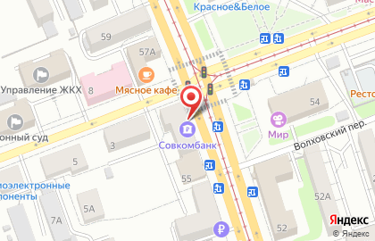 Пекарня Хлебница на проспекте Ленина на карте