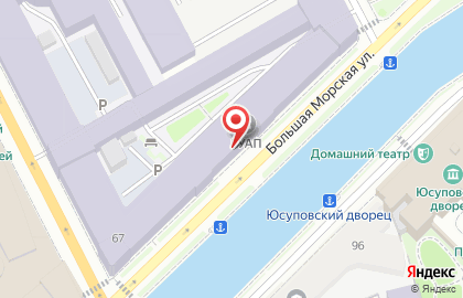 Росдорбанк на Большой Морской улице на карте