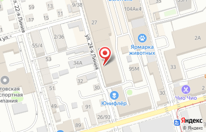 Сеть магазинов салютов, ИП Дорошенко Н.Н. на улице Ченцова на карте
