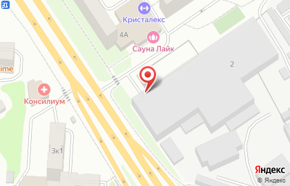 Автостоянка Леспаркхоз на Олимпийском проспекте на карте
