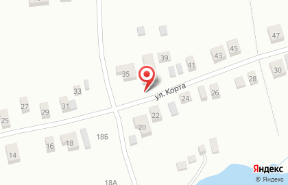 Сеть продуктовых магазинов на карте