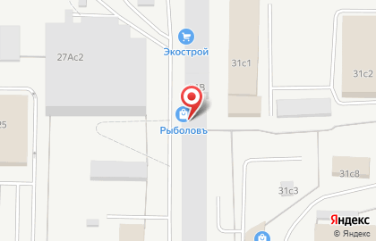 Магазин товаров для рыбалки и туризма Рыболовъ в Комсомольском районе на карте