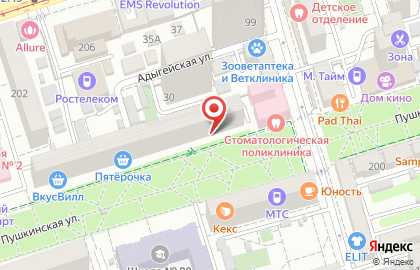 Страховая компания СберСтрахование на Пушкинской улице на карте