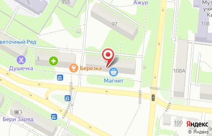Магазин Чайка в Саранске на карте