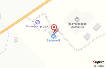 Гараж М5 на карте