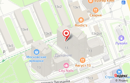 Аптека ВекФарм в Москве на карте