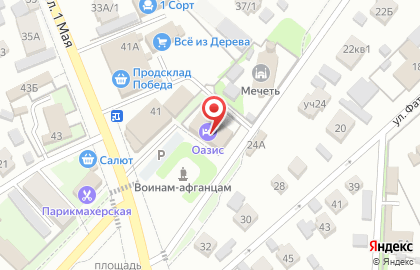Гостиница Оазис, гостиница на улице Марджани на карте