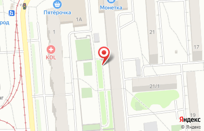Сеть универсамов Монетка на Широкой улице, 23 на карте