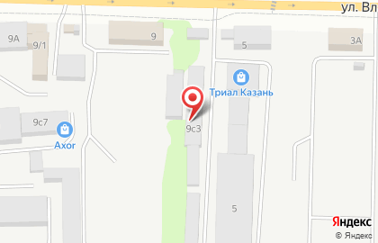 Полюс в Казани на карте