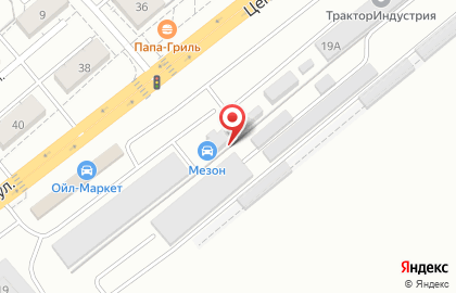 Интернет-магазин автозапчастей KingZap на Центральной улице на карте