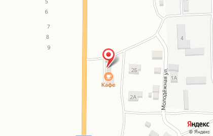 Кафе Шашлычный дворик на Молодёжной улице на карте