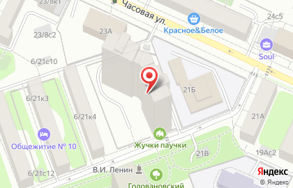 Кондитерская мастерская в районе Аэропорт на карте
