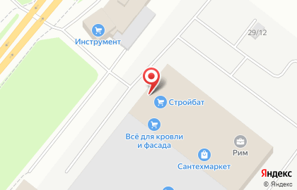 Магазин Сантехмаркет на Сысольском шоссе на карте
