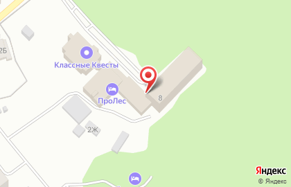 Спортивно-оздоровительный комплекс Заповедный на карте