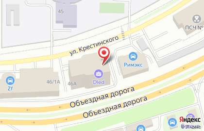 Станкопромышленная компания ТопСтанки на улице Крестинского на карте