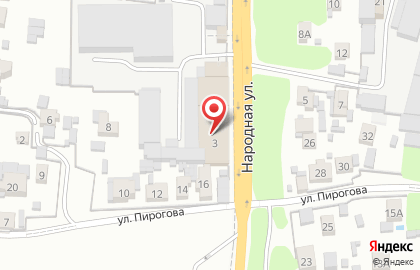 ООО Газпром трансгаз Самара на Народной улице на карте