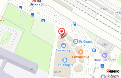 Альтаир-1 на Рязанском проспекте на карте