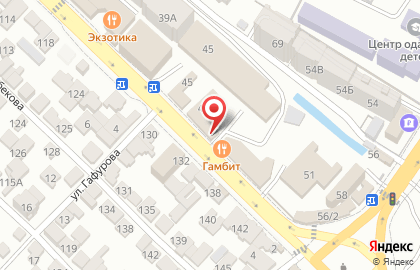 Кафе Дубай в Советском районе на карте