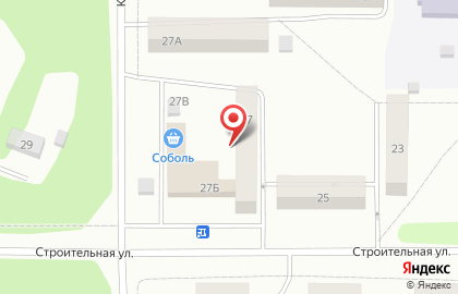 Машенька на Строительной улице на карте