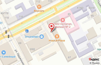 Магазин Семейный стиль на Платовском проспекте на карте