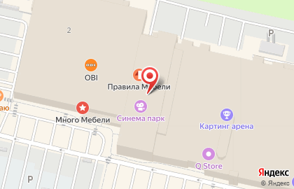 Магазин мягкой мебели Rival на карте