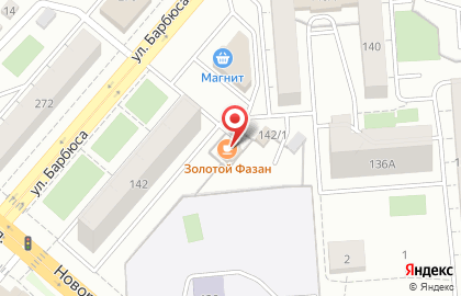 Ресторан Золотой Фазан в Ленинском районе на карте