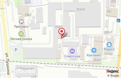 Магазин в Новосибирске на карте