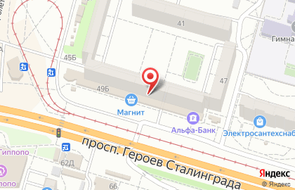 АКБ Связь-Банк в Красноармейском районе на карте