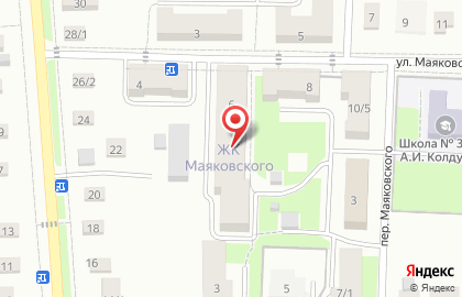 Типография ADVERTO на улице Маяковского на карте