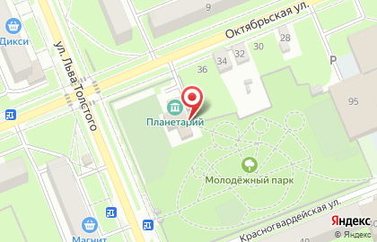 Планетарий во Владимире на карте