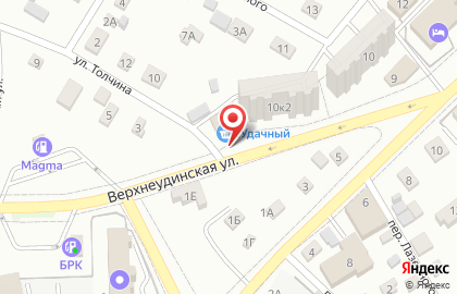 Удачный в Ингодинском районе на карте