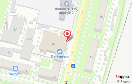 Ресторан Жигули на улице 50-летия Победы на карте