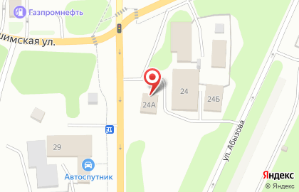 Магазин автозапчастей Автотурист на карте
