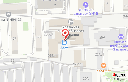 Административно-техническая инспекция г. Челябинска на карте
