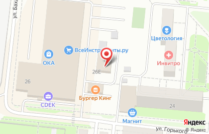Единая служба недвижимости на улице Горького на карте